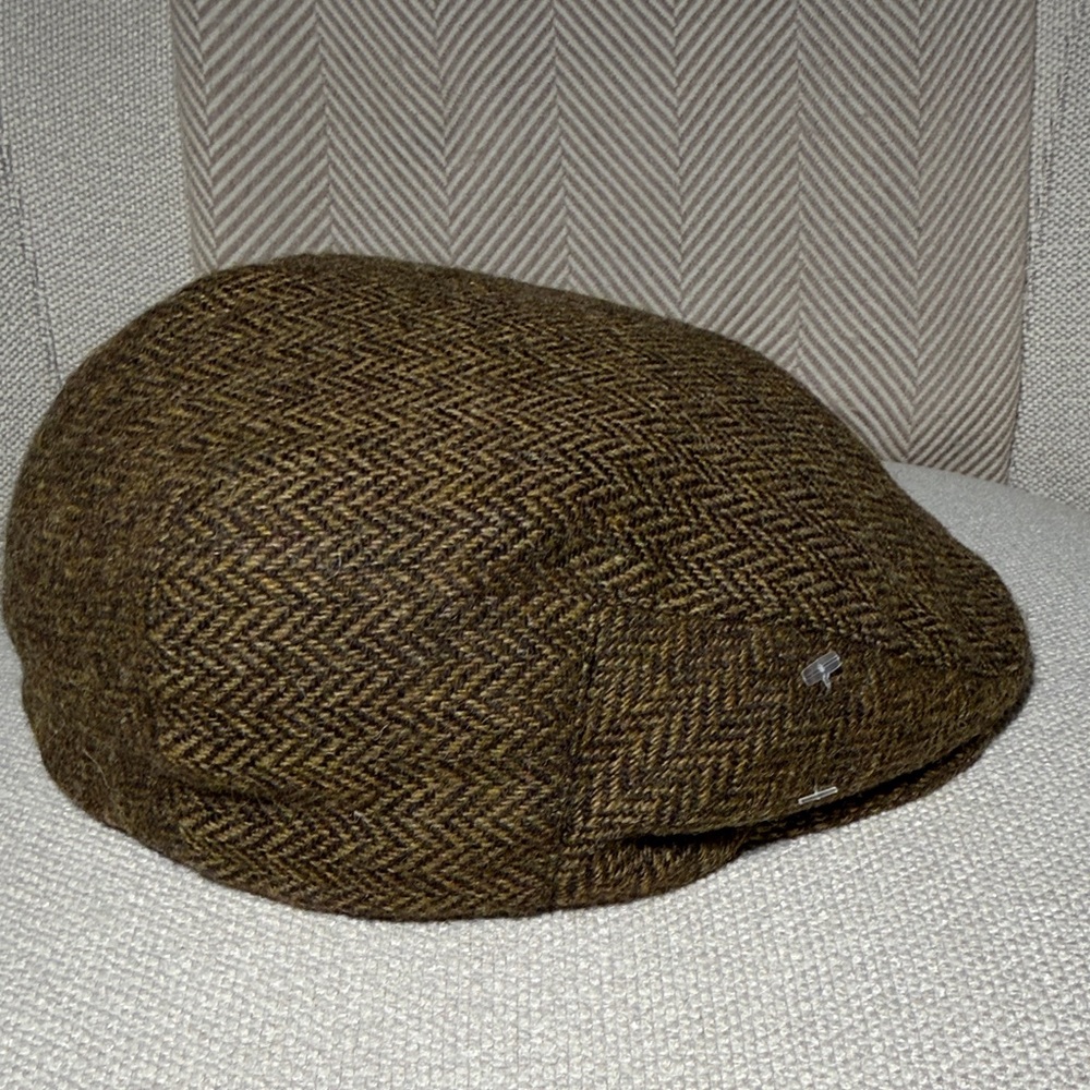 Biddy Murphy Brown Tweed Cap Men’s Large